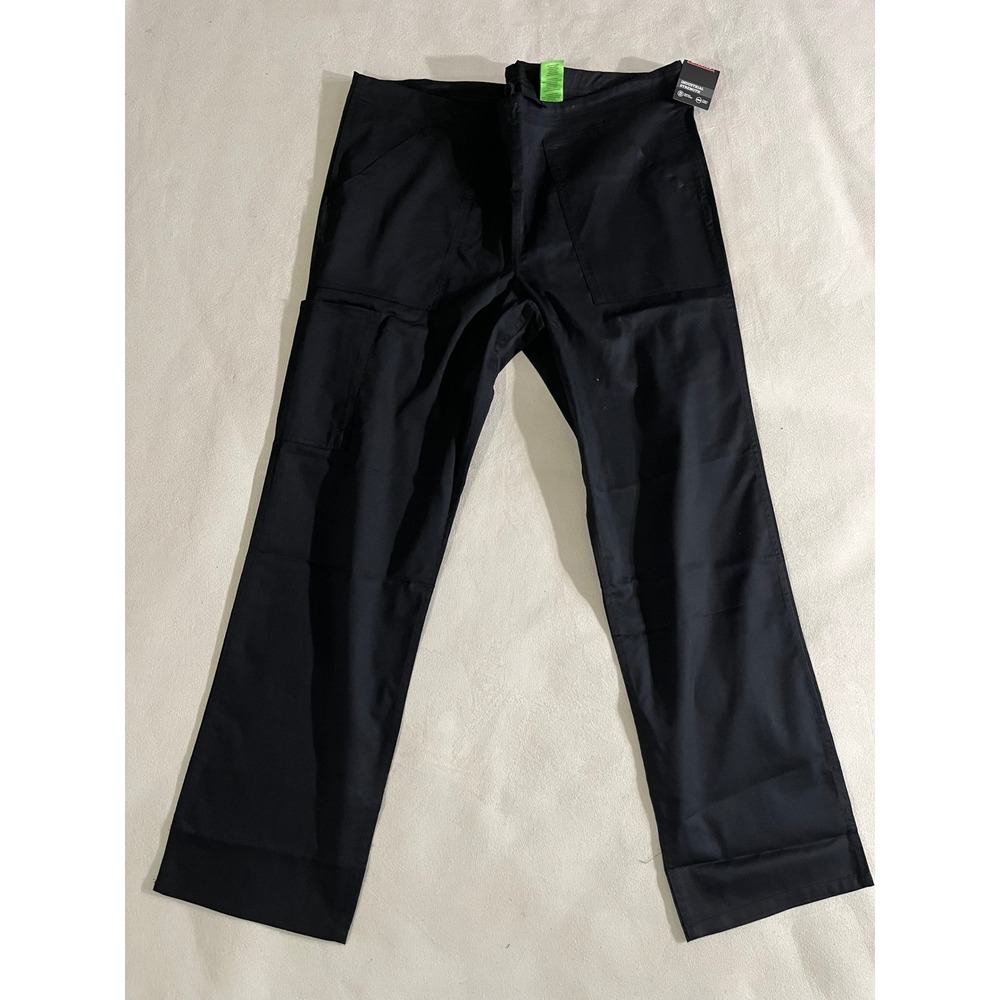 Genuine Dickies Industrial Strength Scrub Pants Black Modern Classic Mens M - Picture 10 of 11